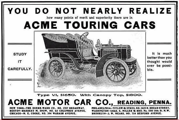 1905. Acme Touring