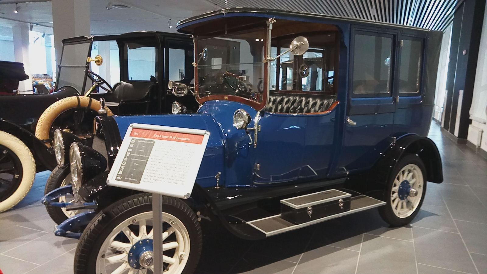 1913. King B Series 36HP Landaulette