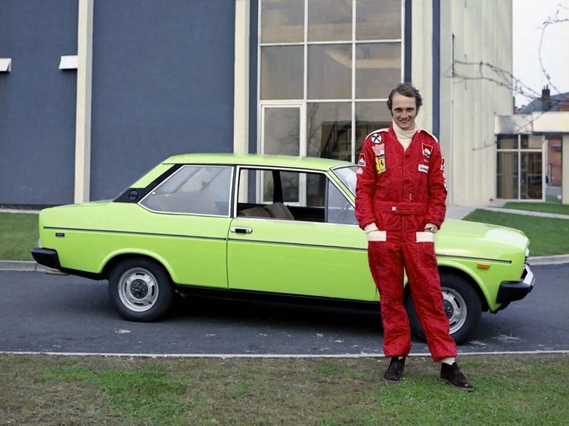 Fiat 131 Mirafiori Special 2-door, Ники Лауда