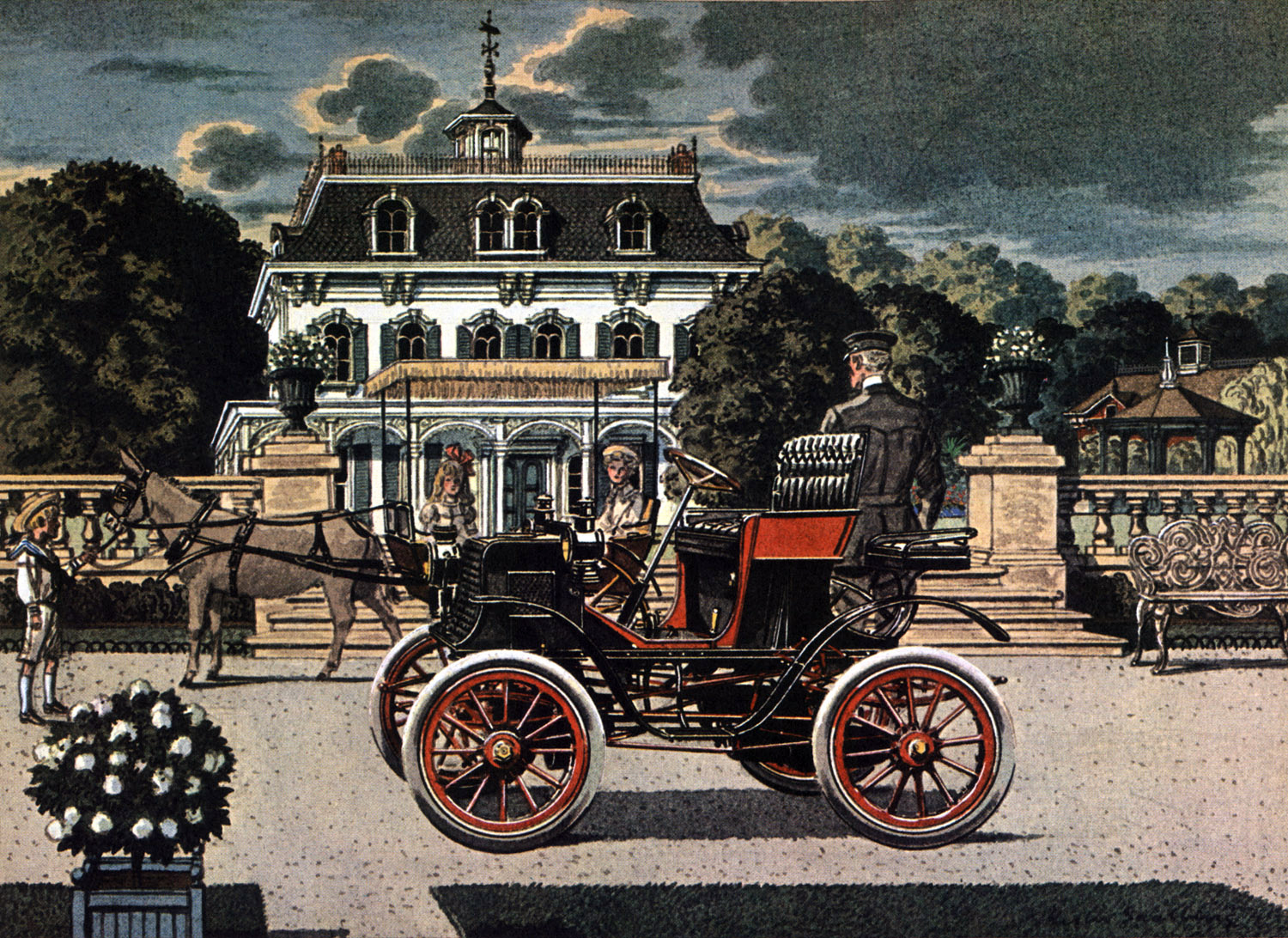 1901 Columbia - Illustrated by Leslie Saalburg