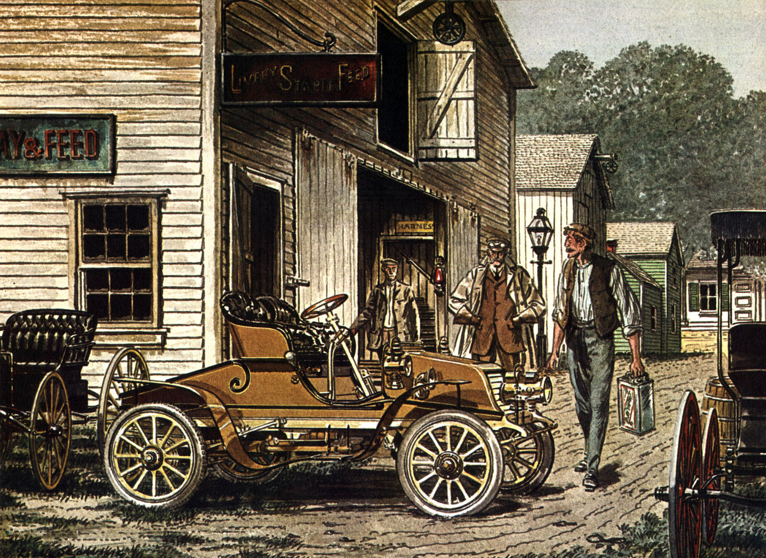 1904 Winton - Illustrated by Leslie Saalburg