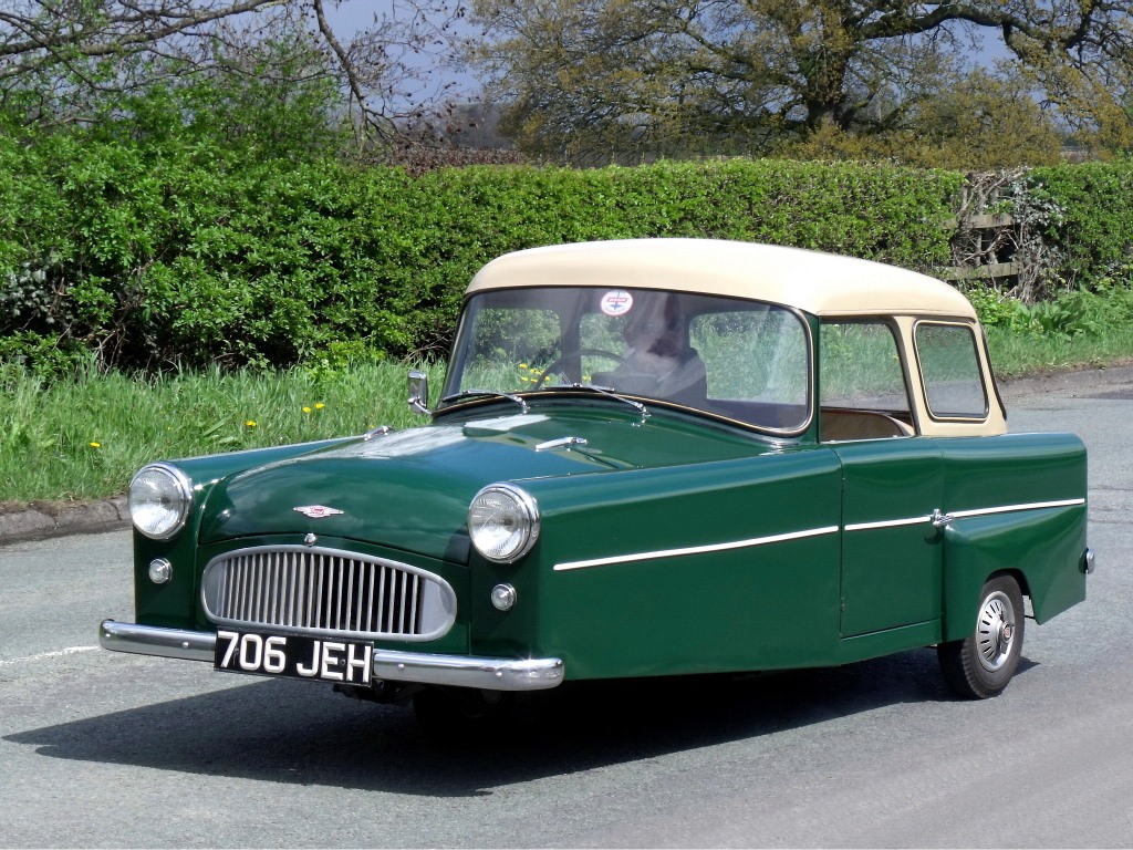 1958-1963. Bond Minicar Mark F Saloon Coupe