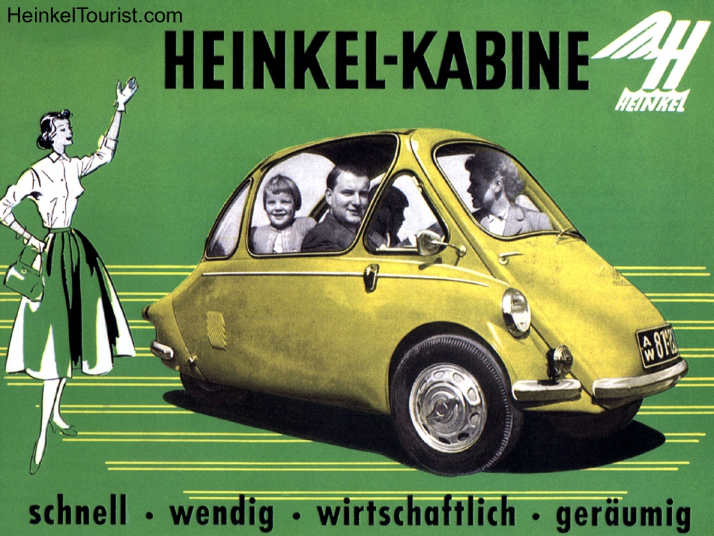1956-1957. Heinkel Kabine 175 (Typ 153)