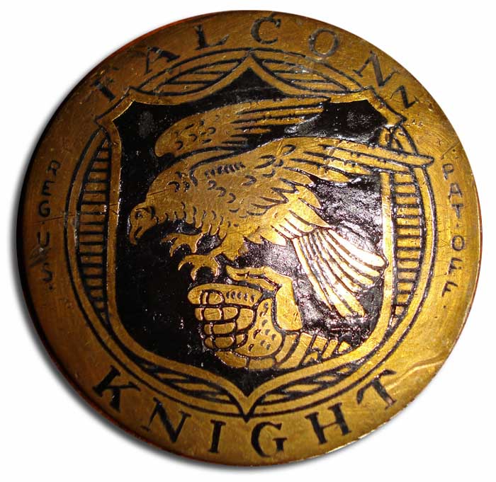 1926-1929. Falcon Motors Corporation (1927 grille emblem)
