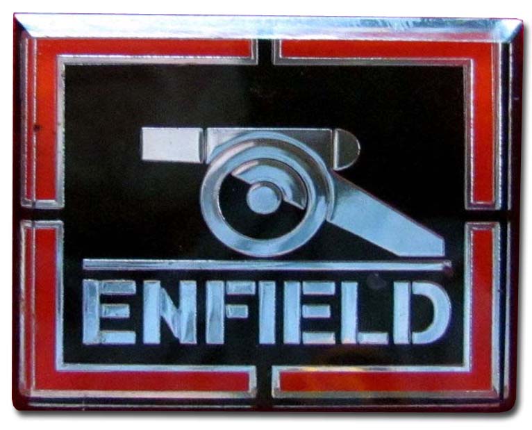 1973. Enfield 8000 Electric City Car (1973 hood emblem)