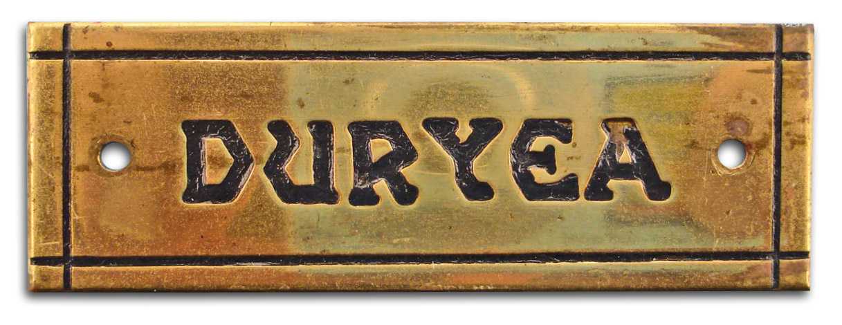 1902. Duryea Power Company (1902-1903 Waterloo, Iowa)